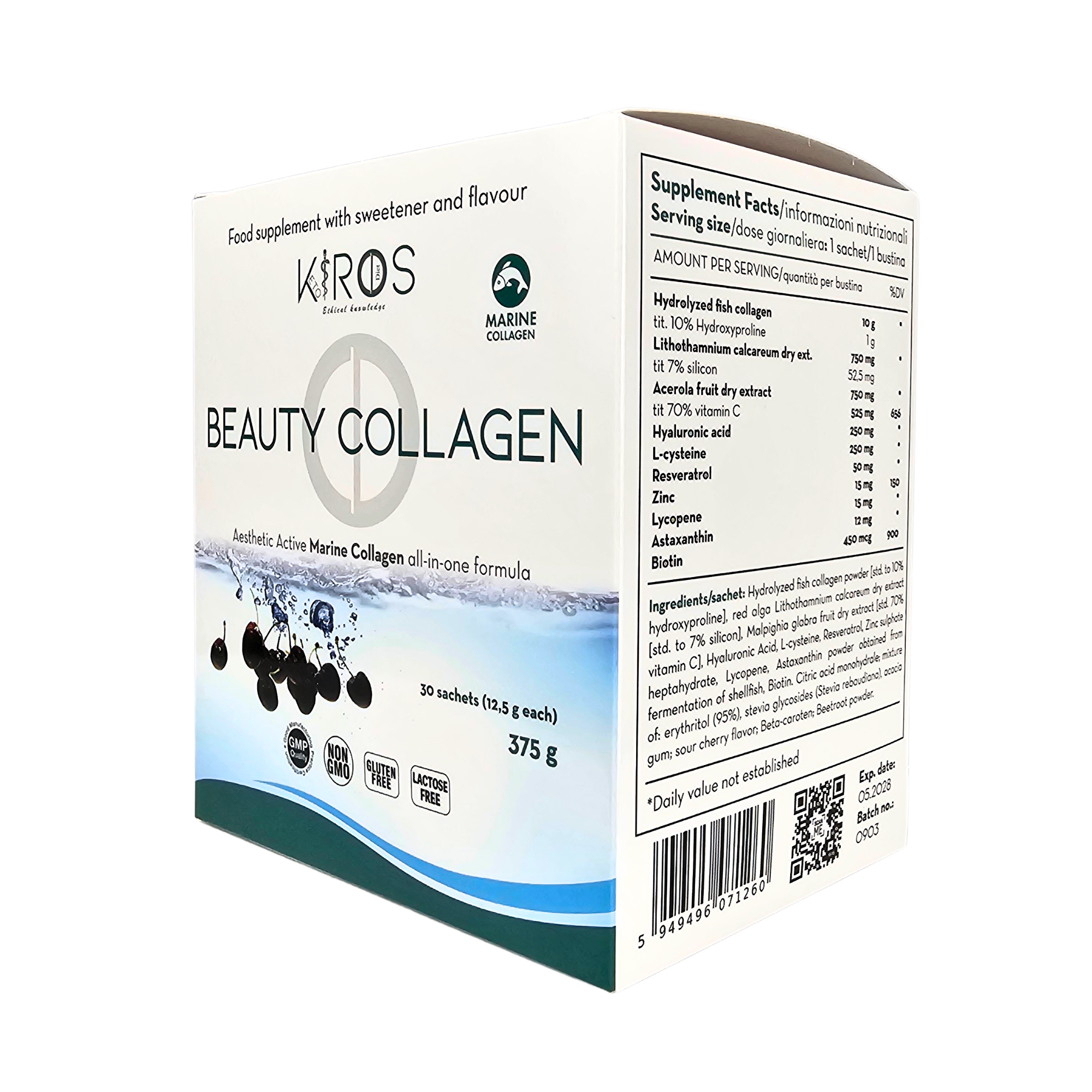 BEAUTY COLLAGEN NUOVO GUSTO: AMARENA
