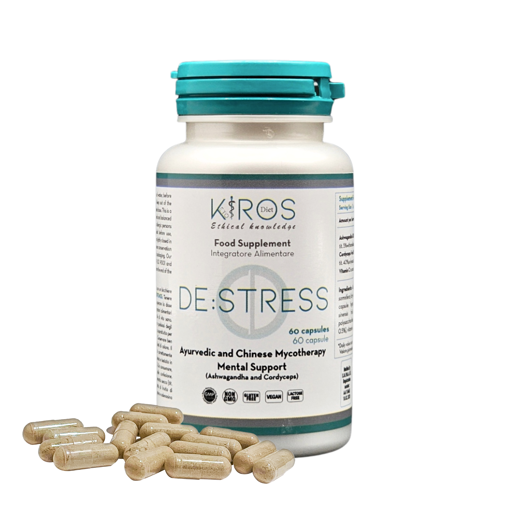 DE:STRESS NEW cu ashwagandha KSM-66®