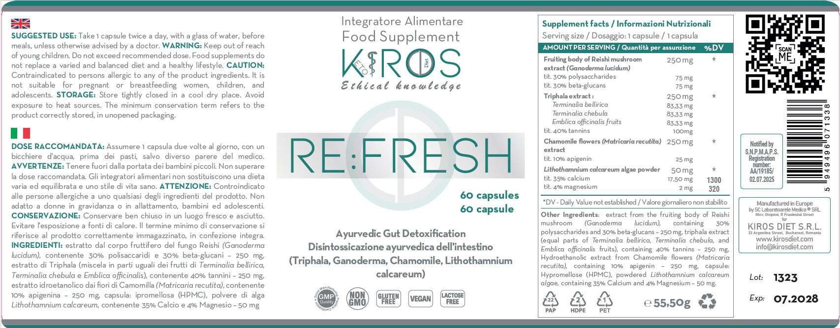 RE:FRESH New